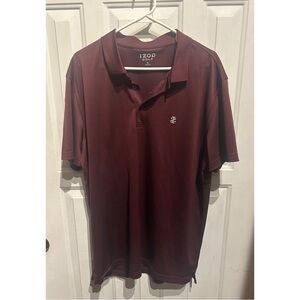 Izod burgundy XL polo shirt